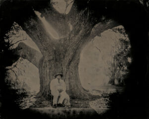 Donatvius Williams, Historian, Magnolia Plantation, SC, Tintype 8 x 10