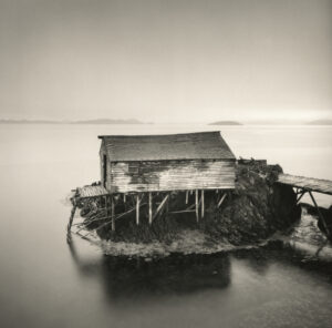 Fish Shed, Twillingate, Newfoundland- Silver Gelatin Print
