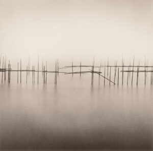 Fishing Weir, Study I, Silver Gelatin Photograph, 14 x 14
