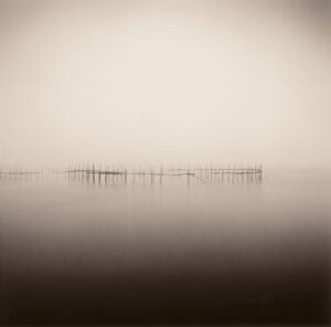 Fishing Weir, Study II, Silver Gelatin Photograph, 14 x 14