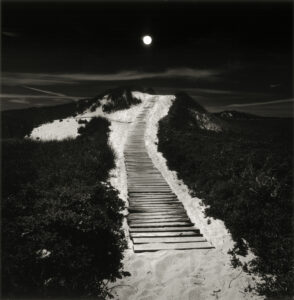 Moonlit Path to the Beach- Silver Gelatin Print