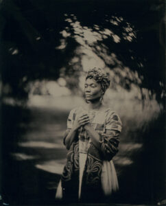 Sara Daise, Gullah Historian, SC, Tintype 8 x 10