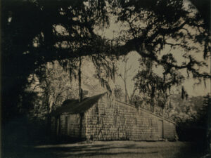 Slave Cabin II, Mansfield Plantation, SC, Tintype 8 x 10