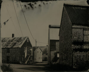 Smokehouse III, Seal Cove, Grand Manan, NB - Tintype 8 x 10